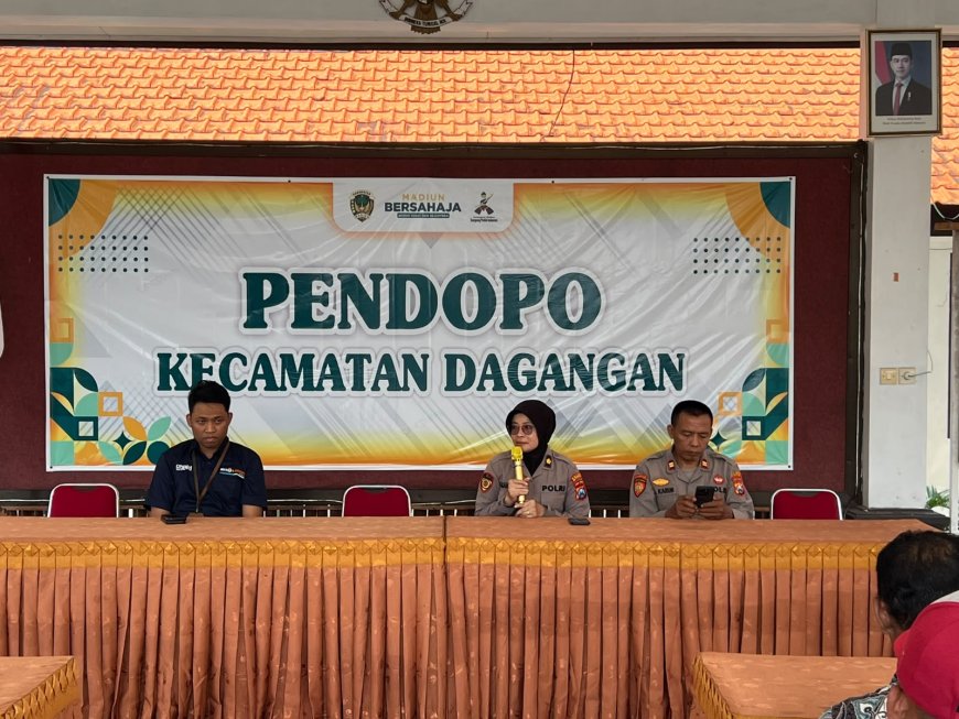 Kabag SDM Polres Madiun Sosialisasikan Program KUR kepada Kelompok Tani