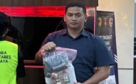Polrestabes Surabaya Bongkar Pembuatan Tembakau Sintetis di Sidoarjo Satu Tersangka Diamankan