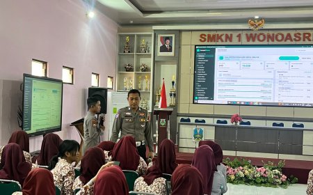 Polres Madiun Tingkatkan Literasi Digital Pelajar melalui Edukasi Cerdas dan Bijak Menggunakan AI