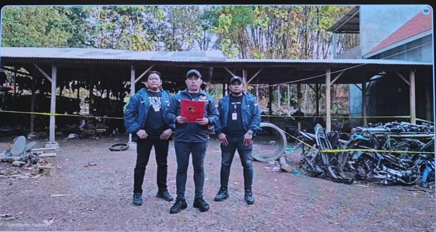 Polres Pasuruan Kota Bongkar Jaringan Curanmor, Tersangka dan Penadah Diamankan