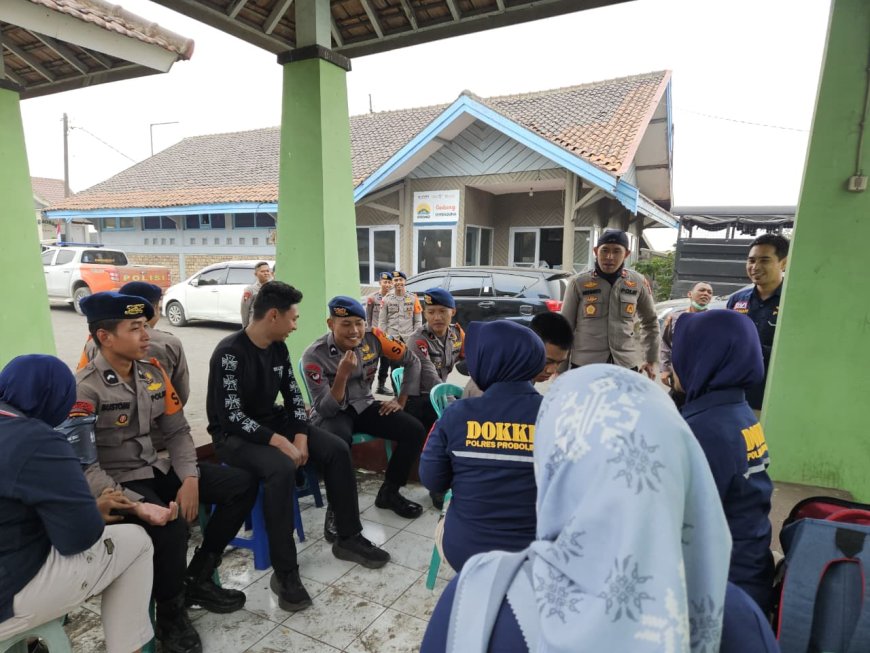 Polres Probolinggo Periksa Kesehatan Personel Pengamanan Bromo Pascakarhutla
