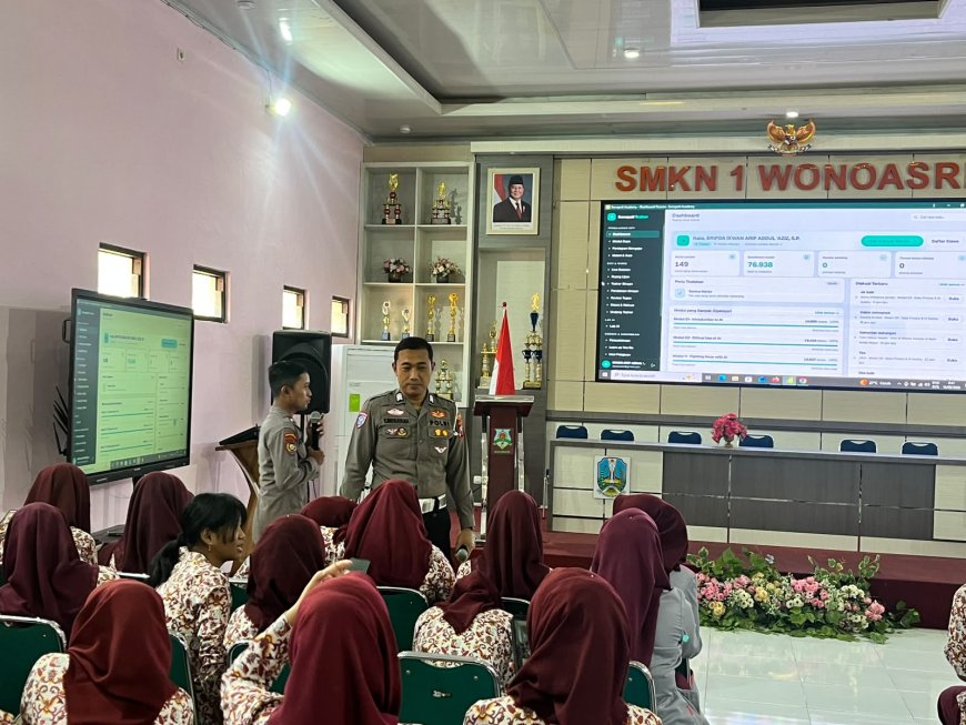 Polres Madiun Tingkatkan Literasi Digital Pelajar melalui Edukasi Cerdas dan Bijak Menggunakan AI